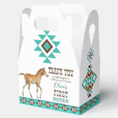 ファースト・ロデオ南西部ターコイズ・カントリー・ホース フェイバーボックス (オープン)