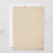 ファースト・ロデオ・ウェスタン・カウボーイ・ファースト・バースデーパーティー 招待状 (裏面)