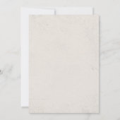 ファースト・ロデオ・ウェスタン・カウボーイ・ファースト・バースデーパーティー 招待状 (裏面)