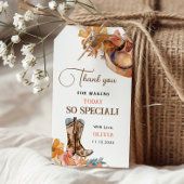 ファースト・ロデオ・ウェスタン・ガール1st誕生日 ギフトタグ