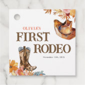 ファースト・ロデオ・ウェスタン・ガール1st誕生日 フェイバータグ (正面)