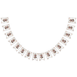 ファースト・ロデオ・カウボーイ誕生日フォトバンティング・フラッグ バンティングフラッグ