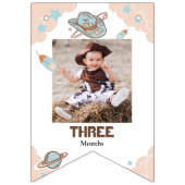 ファースト・ロデオ・カウボーイ誕生日フォトバンティング・フラッグ バンティングフラッグ (第3の旗)