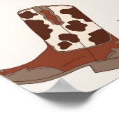 ファースト・ロデオ・カウボーイ1st誕生日パーティーへようこそ ポスター (角)