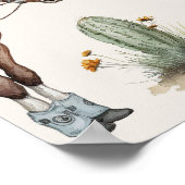 ファースト・ロデオ・カウボーイ1st誕生日パーティーへようこそ ポスター (角)