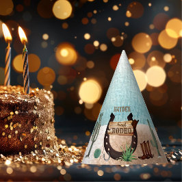 ファースト・ロデオ・カウボーイ・ウェスタン・ボーイ・ボーイ・ファースト・バースデー・パーティー パーティーハット