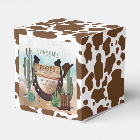 ファースト・ロデオ・カウボーイ・ウェスタン・ボーイ・ボーイ・ファースト・バースデー・パーティー フェイバーボックス (裏面サイド)