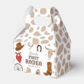 ファースト・ロデオ・ベージュ・ワイルドワイルドウェスト・ボーイ1st誕生日 フェイバーボックス (裏面サイド)