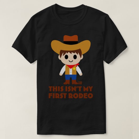 ファースト・ロデオ Tシャツ (デザイン正面)