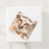 ファースト・ロデオ | Wild West Bull Cowboy 1st誕生日 フェイバータグ (インサイチュ)