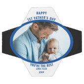 ファースト・父親の日のサッカーパーソナライズされたボール サッカーボール (フラット)