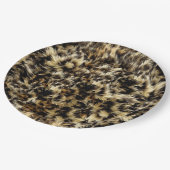 ファースピリットデザインテクスチャ ペーパープレート (アングル)