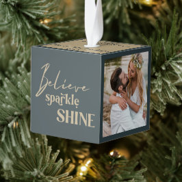 ファース結婚したトスパークルシャイン3写真 キューブオーナメント