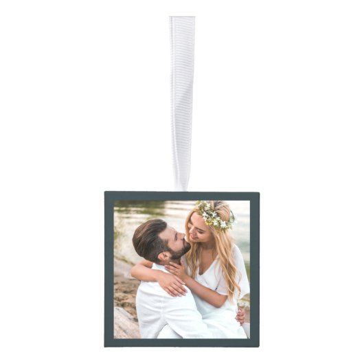 ファース結婚したトスパークルシャイン3写真 キューブオーナメント (右)