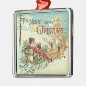 ファーズクリスマスヴィンテージサンタクロースオーナメント メタルオーナメント (左)