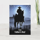 ファーズデイカントリーウェスタンカウボーイ カード (正面)