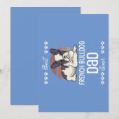 ファーズデーの犬好きな飼い主 フレンチィパパ フレンチ シーズンカード (正面/裏面)