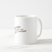 ファーター – 静かしかし致命的なチャンピオン! コーヒーマグカップ (正面右)