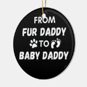 ファーダディからベビーダディ セラミックオーナメント (左)