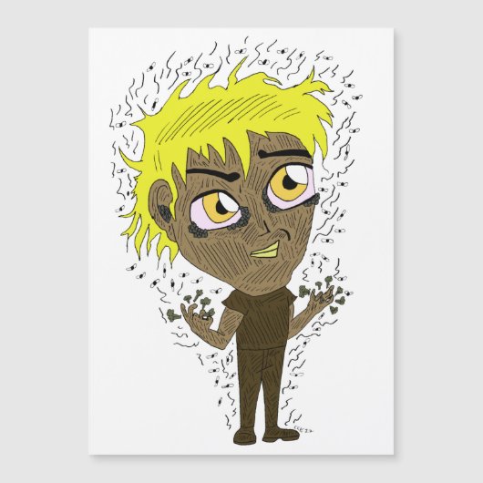 ファーティフィンガーチビ（小さくかわいく書いた感じ） (正面)