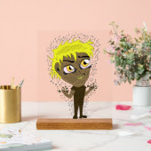 ファーティフィンガーチビ（小さくかわいく書いた感じ） アクリルサイン (ウェディング)