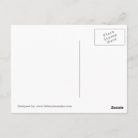 ファーティマの手 ポストカード (裏面)