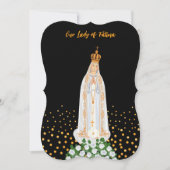 ファーティマ行列の私たちの女性の誕生日の挨拶 (正面)