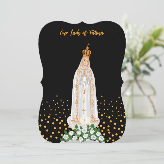 ファーティマ行列の私たちの女性の誕生日の挨拶 (スタンド正面)