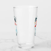 ファーティング雪だるま雪片の本当の作り方 タンブラーグラス (左)