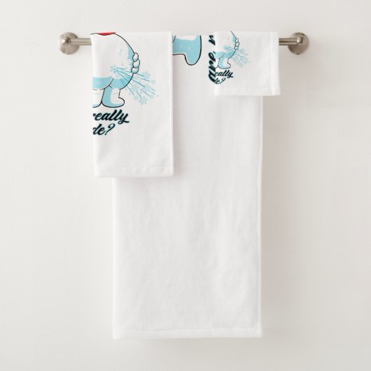 ファーティング雪だるま雪片の本当の作り方 バスタオルセット (インサイチュ)