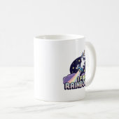 ファーティンユニコーンおもしろい- Unicorn - I Fart Rainbows コーヒーマグカップ (正面右)