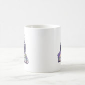 ファーティンユニコーンおもしろい- Unicorn - I Fart Rainbows コーヒーマグカップ (中央)