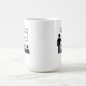 ファーティンユーモアのあるグ・コーヒー コーヒーマグカップ (中央)