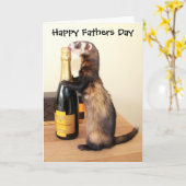 ファーティ・ファーザーズ・デー カード (黄色い花)