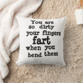 ファーティ・フィンガー・ライン クッション (ブランケット)