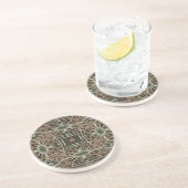 ファーテクスチャ抽象芸術パターン コースター (側面)