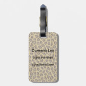 ファーテクスチャ ラゲッジタグ (裏面縦)