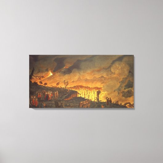 ファーディナンド4世を示すサー・ウィリアム・ハミルトン キャンバスプリント (正面)