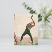 ファーディナンド・ホドラー – 木こり ポストカード (スタンド正面)