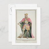 ファーディナンドI(1379年~1416年)アラゴン王の王「レクウ」 ポストカード (正面/裏面)