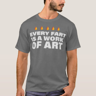 ファートおもしろいティー男の子の男のクール子の皮肉笑わされるH Tシャツ