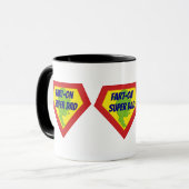 ファートオンすごいパパ マグカップ (正面左)