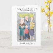 ファートカード カード (黄色い花)