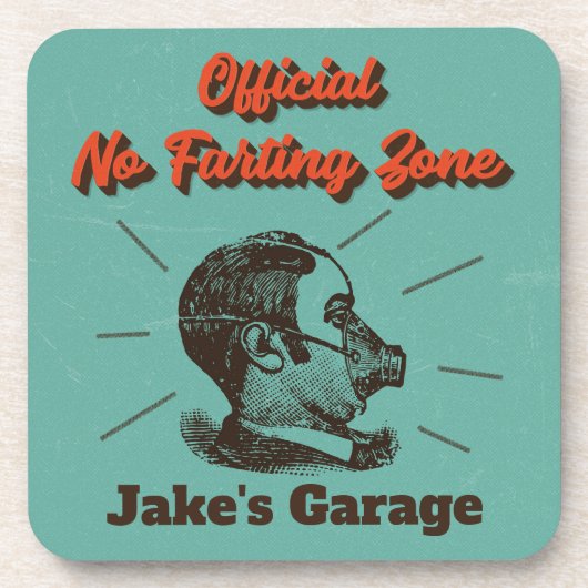 ファートユーモアのあるリングゾーンなし コースター (正面)