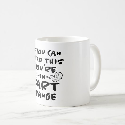 ファートレンジおもしろいことわざおもしろい肥大養殖ギフト コーヒーマグカップ (正面右)