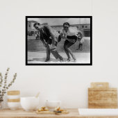 ファーナム教えは1925年チャールストンの女優 ポスター (キッチン)