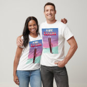 ファーニー カナダ スキーの旅行ポスター Tシャツ (ユニセックス)