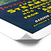 ファーネスレイルウェイコニストンイングランドヴィンテージトラベル ポスター (角)