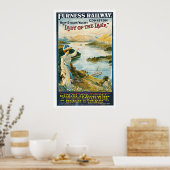 ファーネスレイルウェイコニストンイングランドヴィンテージトラベル ポスター (キッチン)