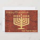 ファーノースChanukkah – 内部樺の木樹皮 シーズンカード (正面)